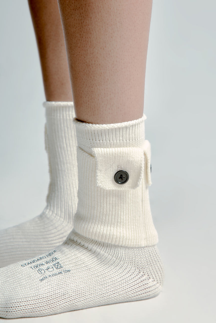 CARGO SOCK - CREAM